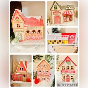 Target Bullseye Christmas Village LED
Set of 6 - Brand New with tags!